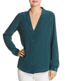 Equipment Adalyn Blouse green at Bloomingdales